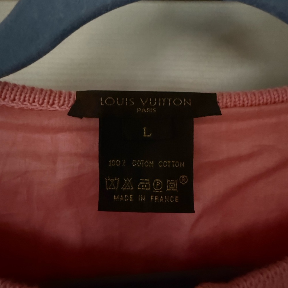 Louis Vuitton Pink Cotton Garment